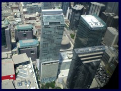Views from CN Tower 04 - Ritz-Carlton, Roy Thomson Hall